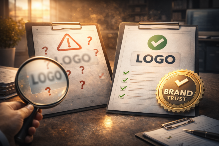 Minha marca não passa confiança: diagnóstico rápido + briefing pronto para contratar branding sem erro