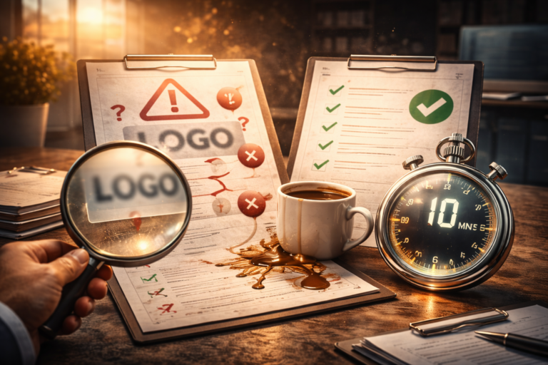 Minha marca não passa confiança: diagnóstico rápido em 10 minutos